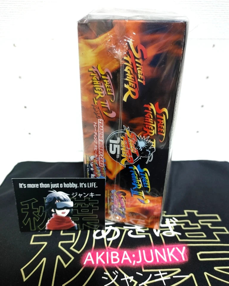 Street Fighter Trading Hobby Card 15th Box Sealed Vintage 2003 JAPAN