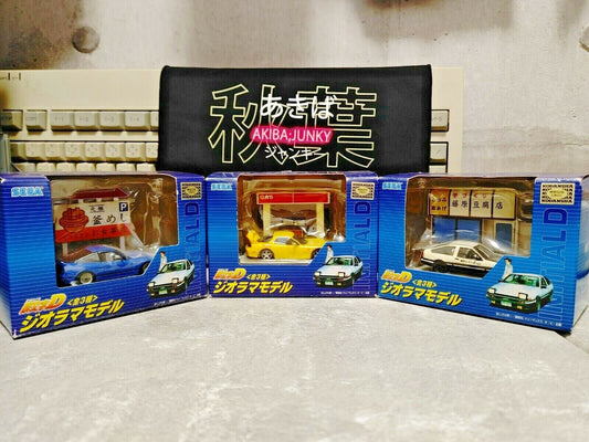 Initial D Anime Diorama Visual Collection Vol. 1 Figures Sega Prize Japan Lot