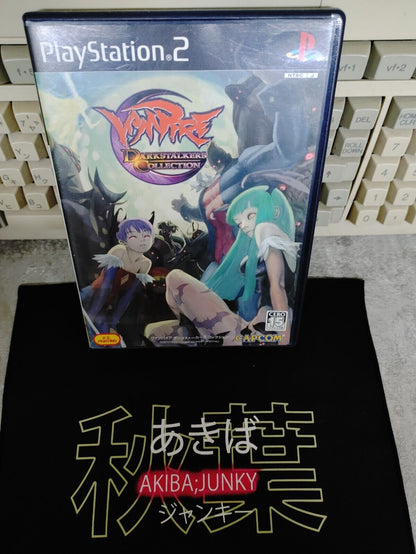 Vampire Darkstalkers Collection Sony PlayStation 2 PS2 Capcom Japan Import