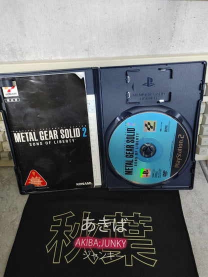 Metal Gear Solid 2 Sons of Liberty PlayStation 2 PS2 Japan import