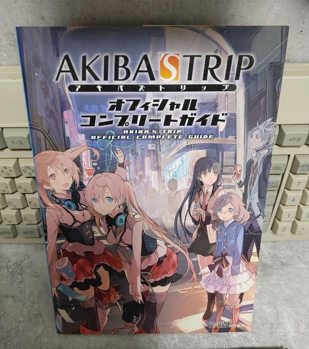 AKIBA'S TRIP Akiba Official PSP Complete Guide Strategy Game Book Japan Import