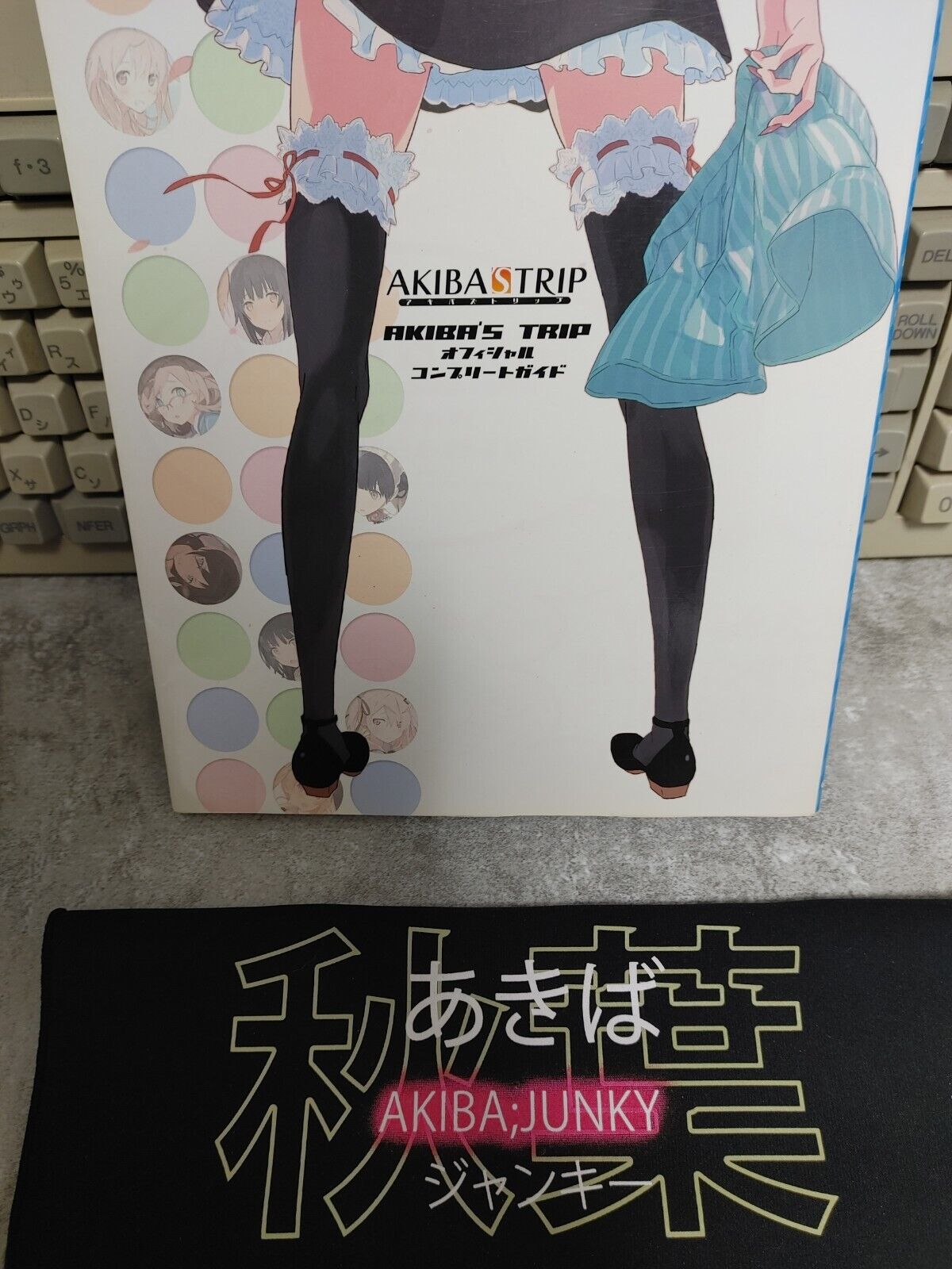 AKIBA'S TRIP Akiba Official PSP Complete Guide Strategy Game Book Japan Import