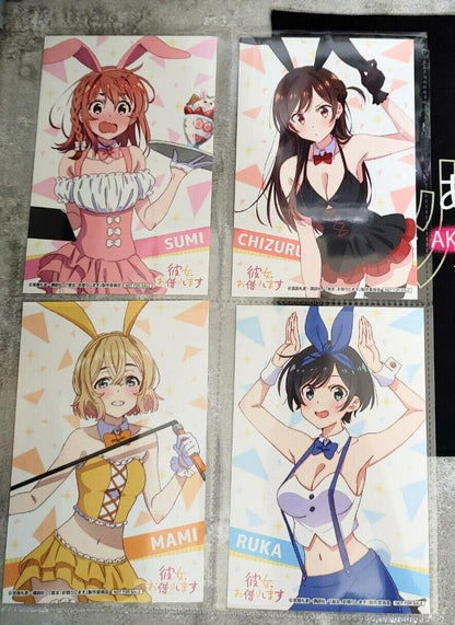 Rent A Girlfriend Card Hagaki Promo Limited Edition Set Lot A Chizuru Sumi JAPAN