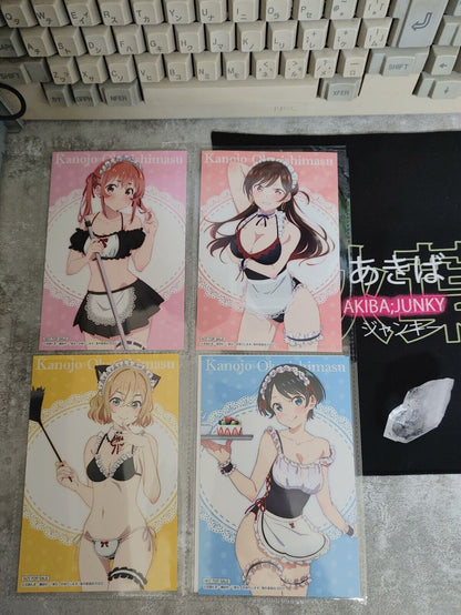 Rent A Girlfriend Card Hagaki Promo Limited Edition Set Lot C Chizuru Sumi JAPAN