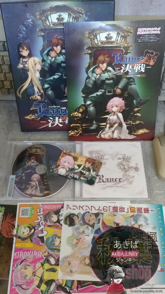 rance x Kessen Showdown anime eroge pc game Alicesoft JAPAN Release Rance 10