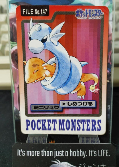 Pokemon Bandai Dratini Carddass Card #147 Japanese Retro Japan Rare Item