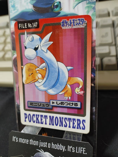 Pokemon Bandai Dratini Carddass Card #147 Japanese Retro Japan Rare Item