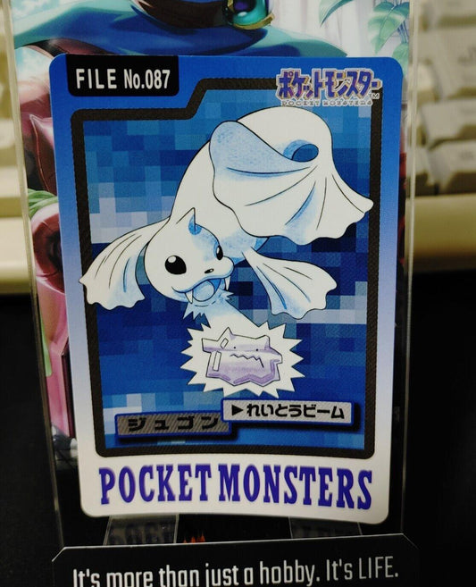 Pokemon Bandai Dewgong Carddass Card #087 Japanese Retro Japan Rare Item