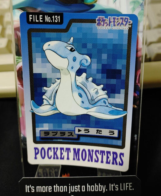 Pokemon Bandai Lapras Carddass Card #131 Japanese Retro Japan Rare Item