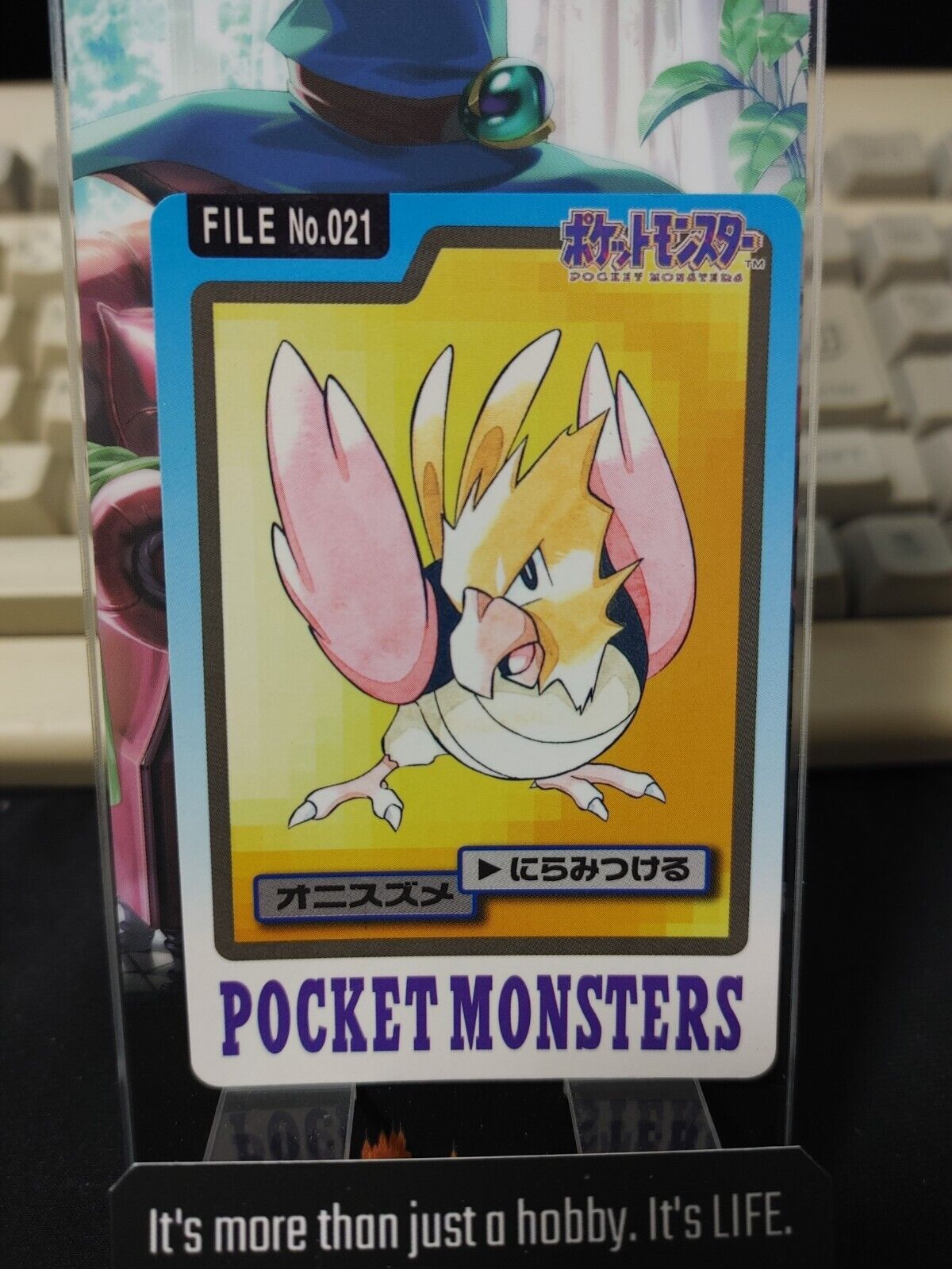Pokemon Bandai Spearow Card #021 Japanese Retro Japan Rare Item
