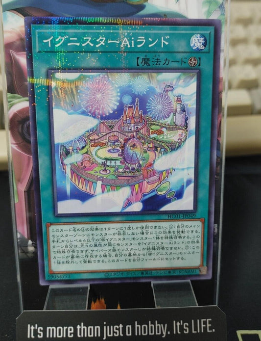 Yu-Gi-Oh HC01-JP049 Normal Parallel Rare Ignister A.I. Land Japan Release