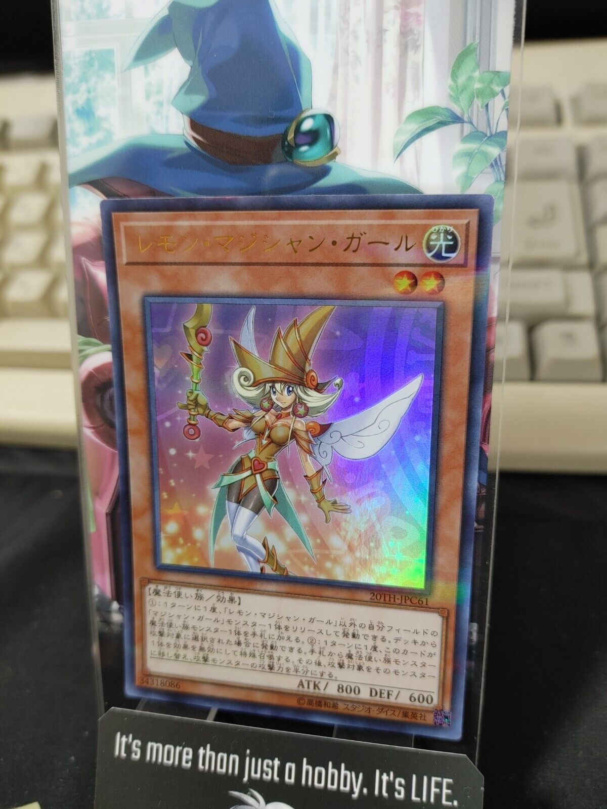 Yu-Gi-Oh 20TH-JPC61 Lemon Magician Girl Ultra Parallel Rare Japan Uncensored