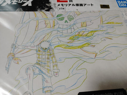 Anime One Piece Animation Cel Print Design Battle Memories E2 Japan Limited