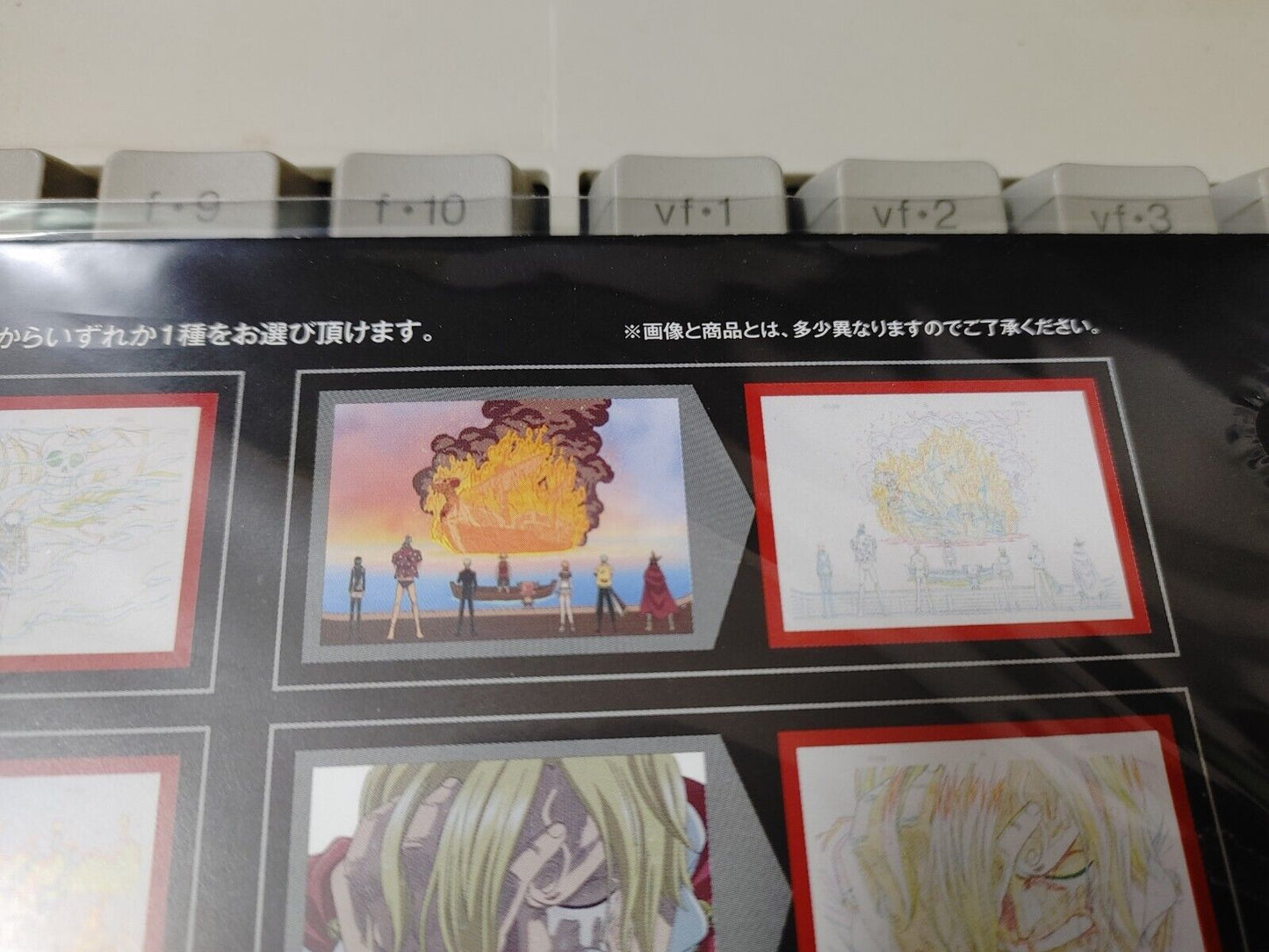 Anime One Piece Animation Cel Print Design Battle Memories E3 Japan Limited