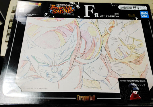 Anime Dragon ball Animation Cel Print Freeza Goku Japan Limited Release