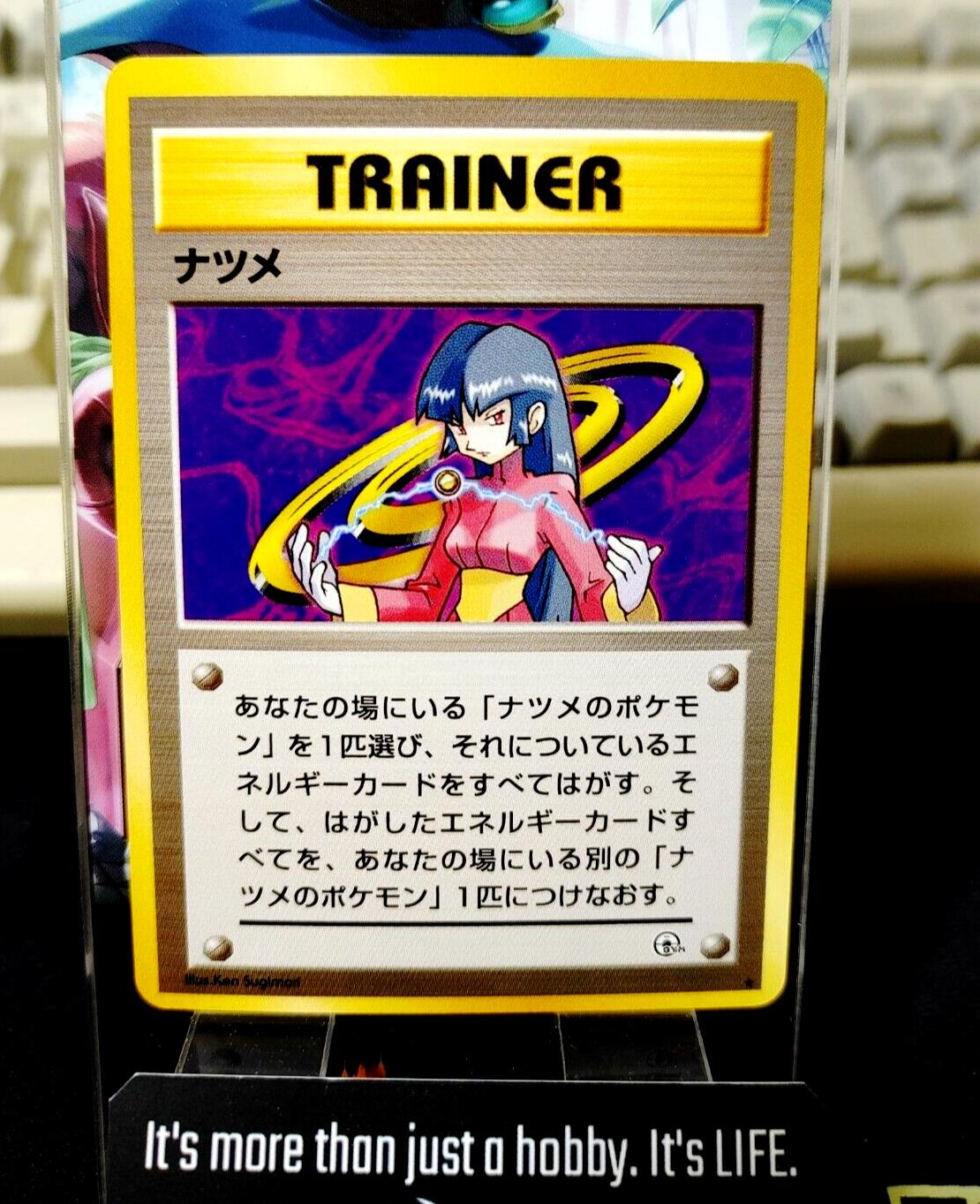 Sabrina Vintage Trainer Pokemon Japanese Original Card Japan Release