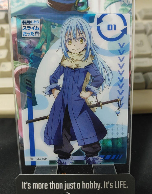 That Time I Got Reincarnated As A Slime Clear Card Collection Rimuru No. 01 JP