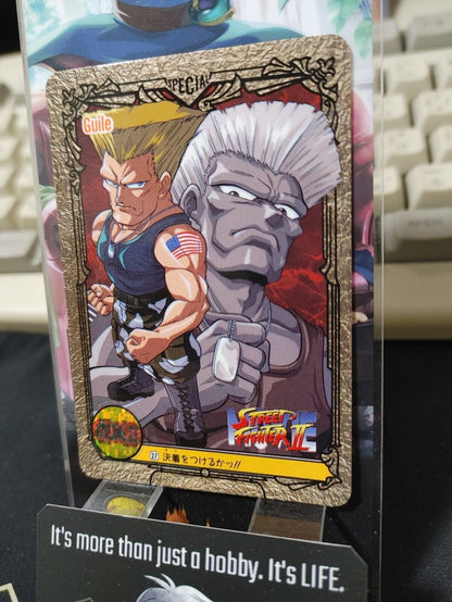 Street Fighter II Bandai Movie Carddass Card #27 Japanese Retro Japan Rare Item