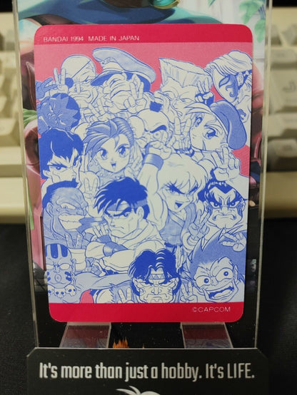 Street Fighter II Bandai Movie Carddass Card #26 Japanese Retro Japan Rare Item