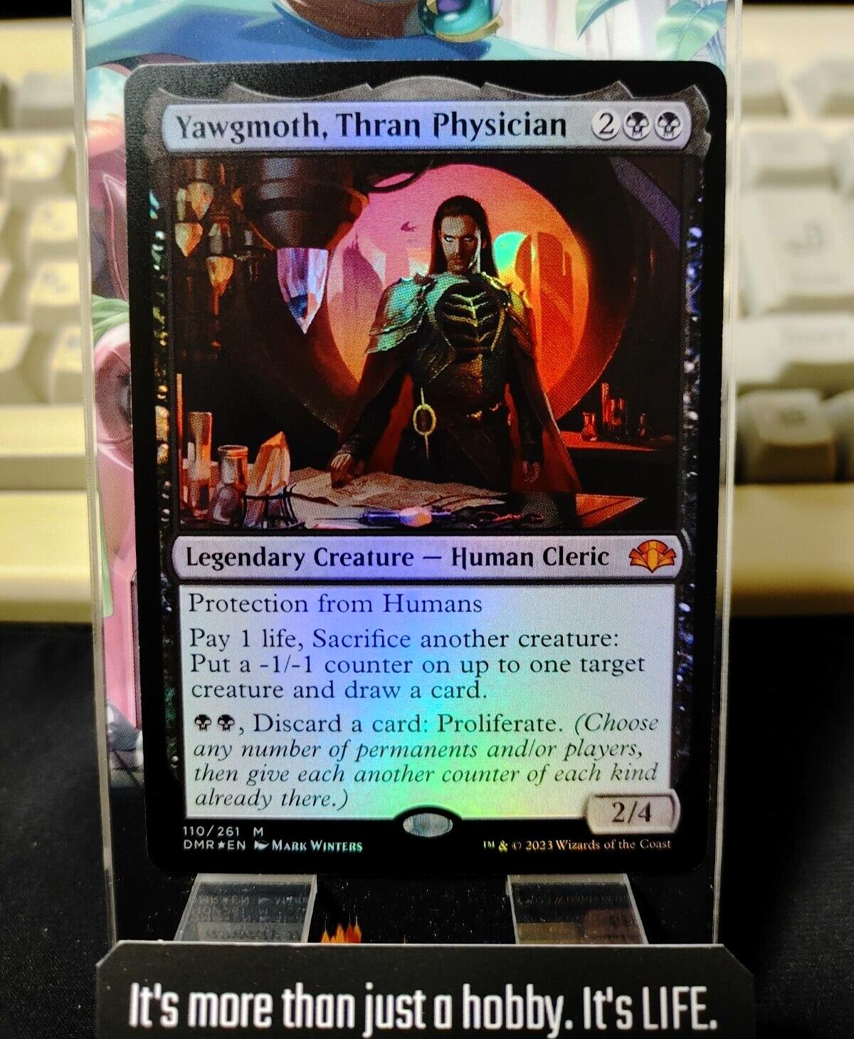 Yawgmoth, Thran Physician FOIL Dominaria Remastered MTG DMR NM Pack Fresh Japan