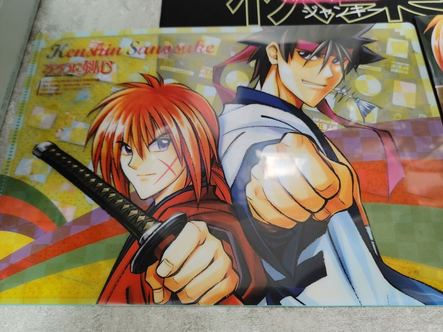 Anime Rurouni Kenshin Manga File Folder Lot Japan Jump Comics Limited Goods JP