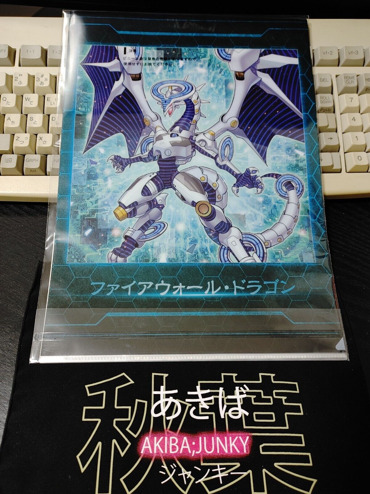 Yu-Gi-Oh Graphic Clear File Set Japan Release Blue Eyes White Dragon