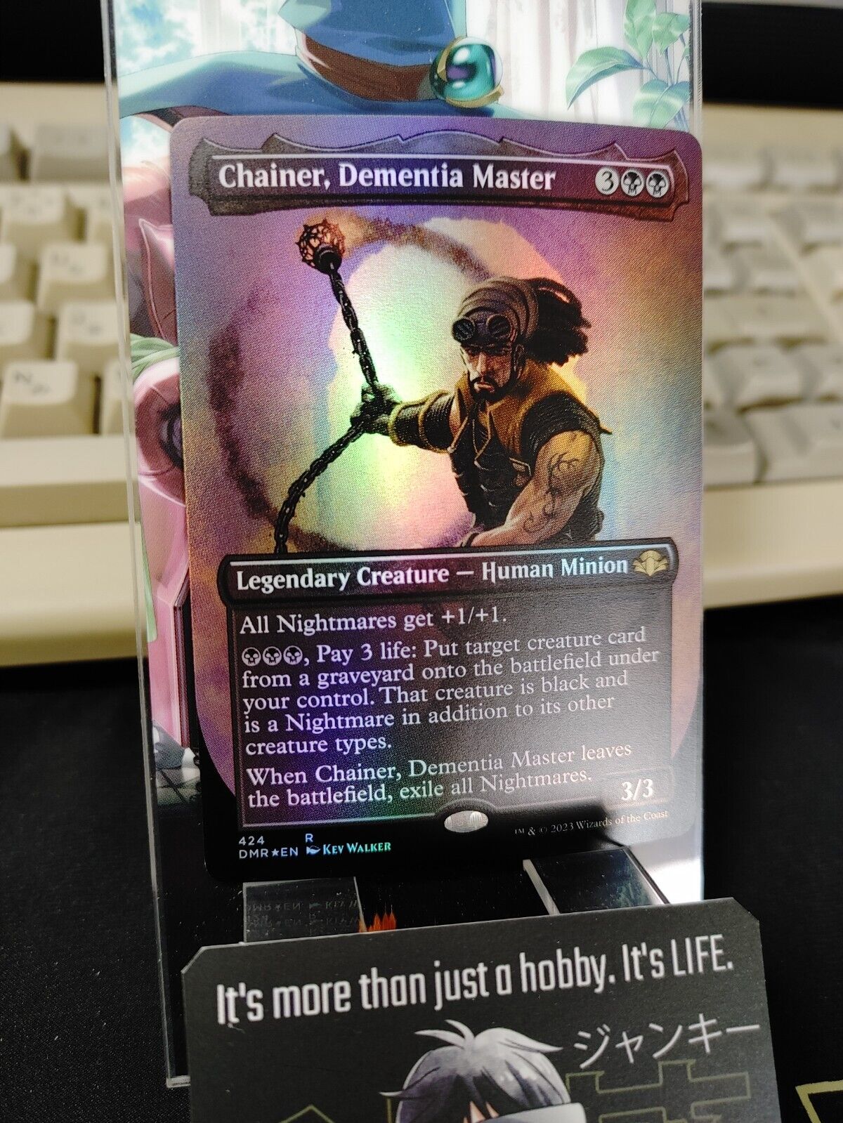 Chainer Dementia Master Borderless Dominaria Remastered MTG DMR NM Pack Fresh