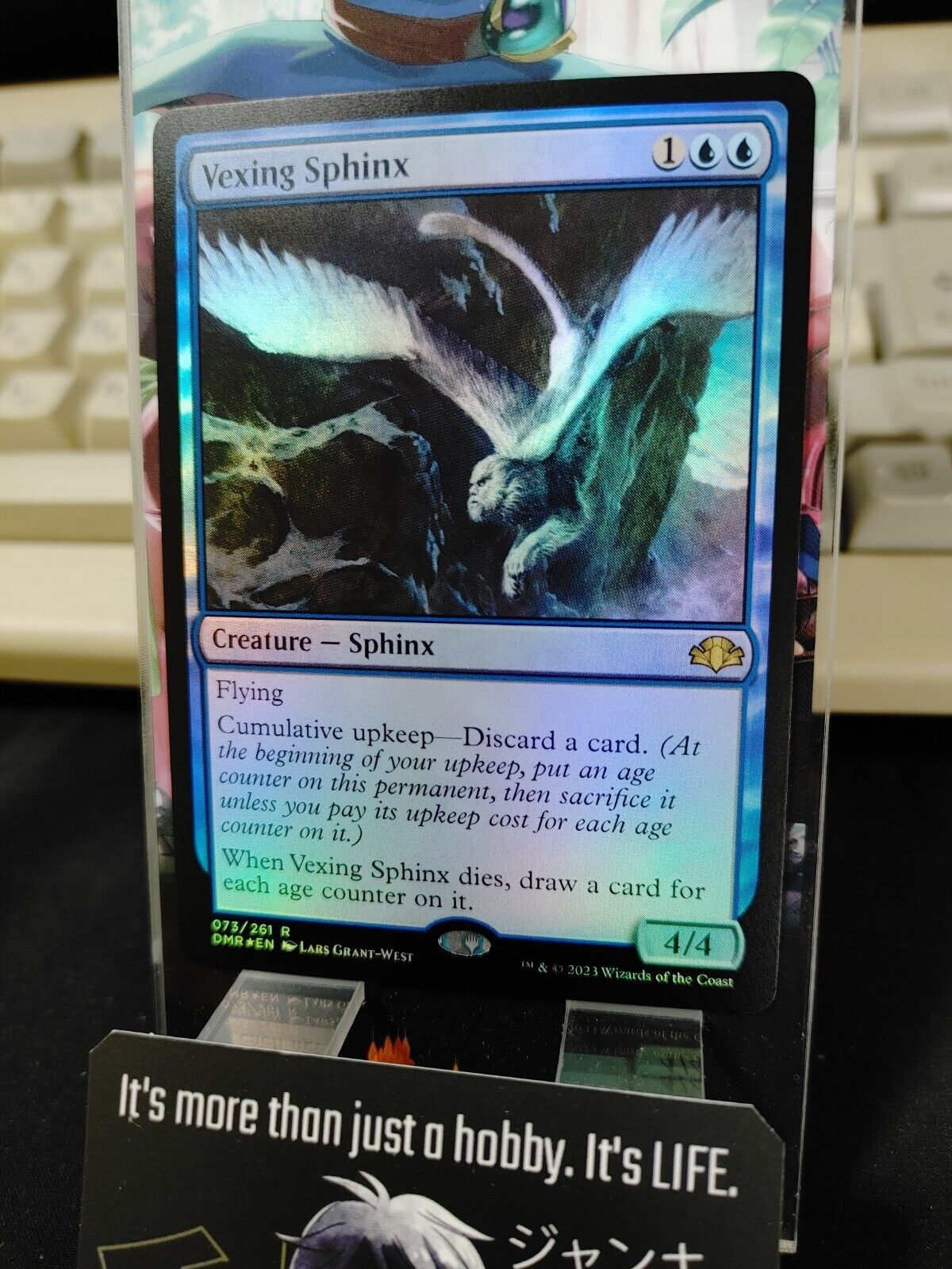 Vexing Sphinx FOIL Dominaria Remastered MTG DMR NM Pack Fresh Japan