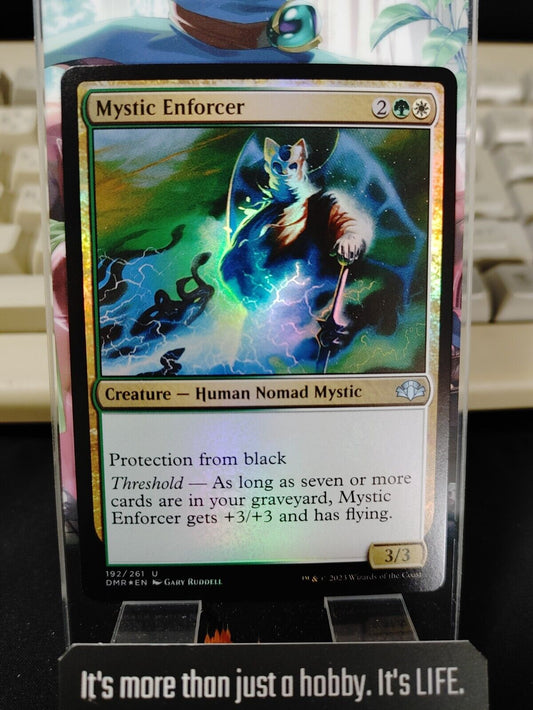 Mystic Enforcer FOIL Dominaria Remastered MTG DMR NM Pack Fresh Japan