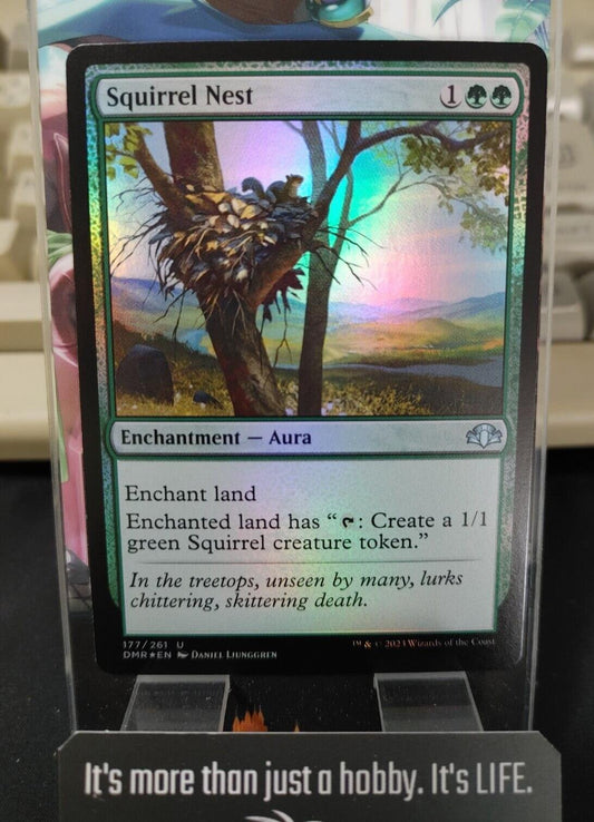 Squirrel Nest FOIL Dominaria Remastered MTG DMR NM Pack Fresh Japan