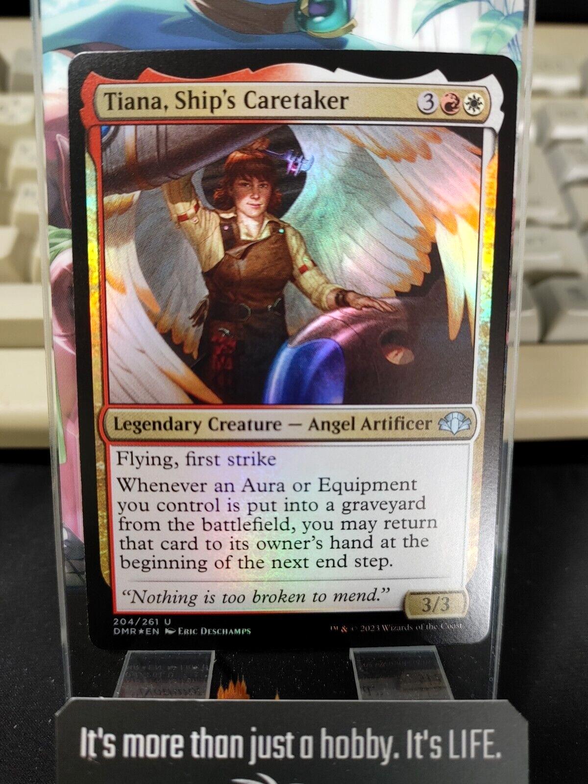 Tiana, Ship's Caretaker FOIL Dominaria Remastered MTG DMR NM Pack Fresh