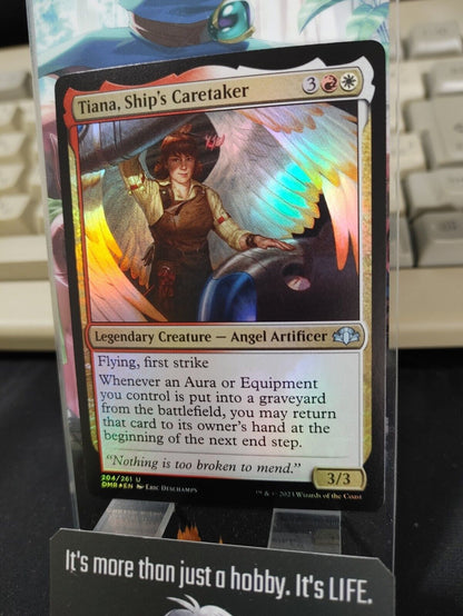 Tiana, Ship's Caretaker FOIL Dominaria Remastered MTG DMR NM Pack Fresh