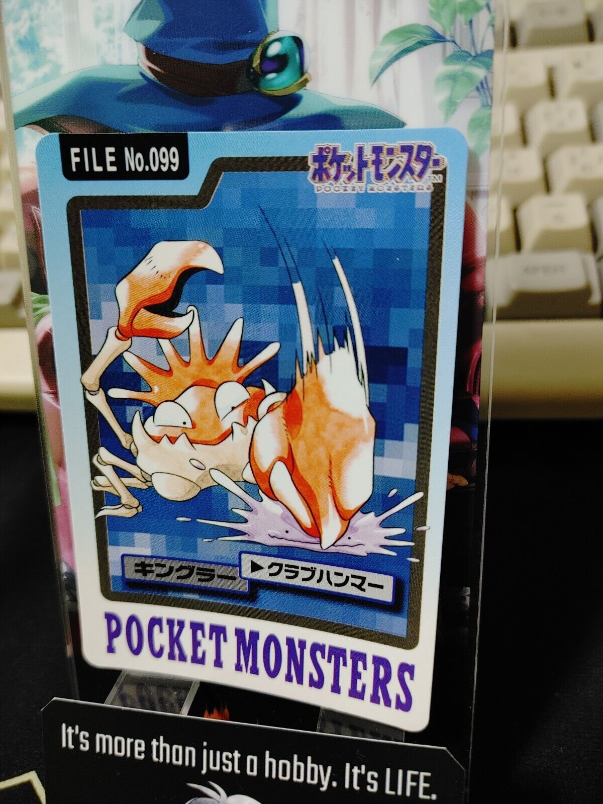 Pokemon Bandai Kingler Carddass Card #099 Japanese Retro Japan Rare Item