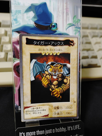 Yu-Gi-Oh Bandai Carddass Card #85 Tiger Axe Japanese Retro Japan Rare