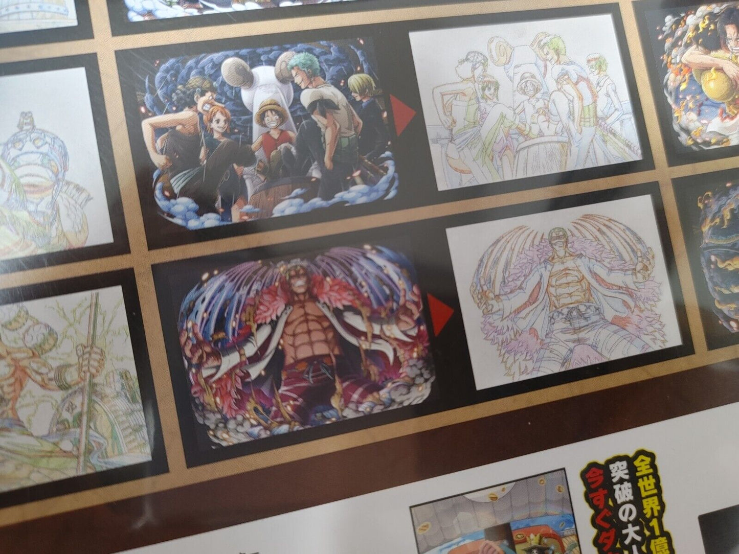 Anime One Piece Animation Cel Print Design Treasure Cruise I B Japan Limited