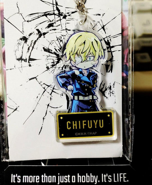 Tokyo Revengers Collectible Chifuyu A Acrylic Key Holder GOODS JAPAN Release