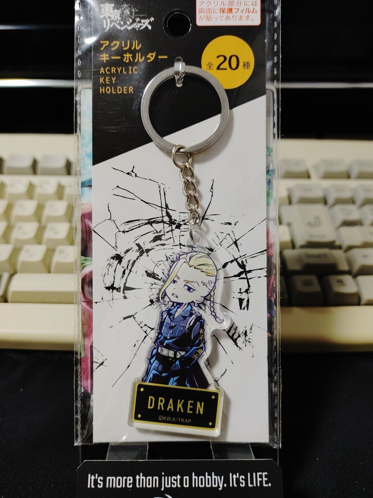 Tokyo Revengers Collectible Draken B Acrylic Key Holder GOODS JAPAN Release
