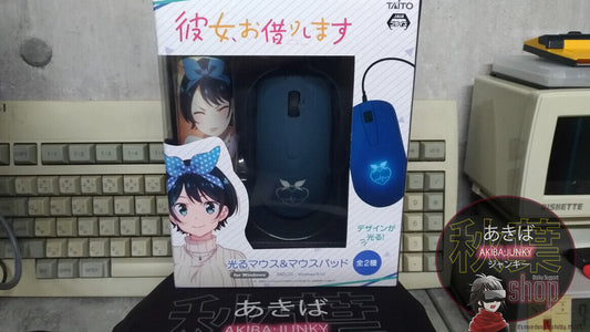 Anime Mouse Rent-A-Girlfriend Mouse & Mouse Pad Rinatsu Sarashina Japan Otaku