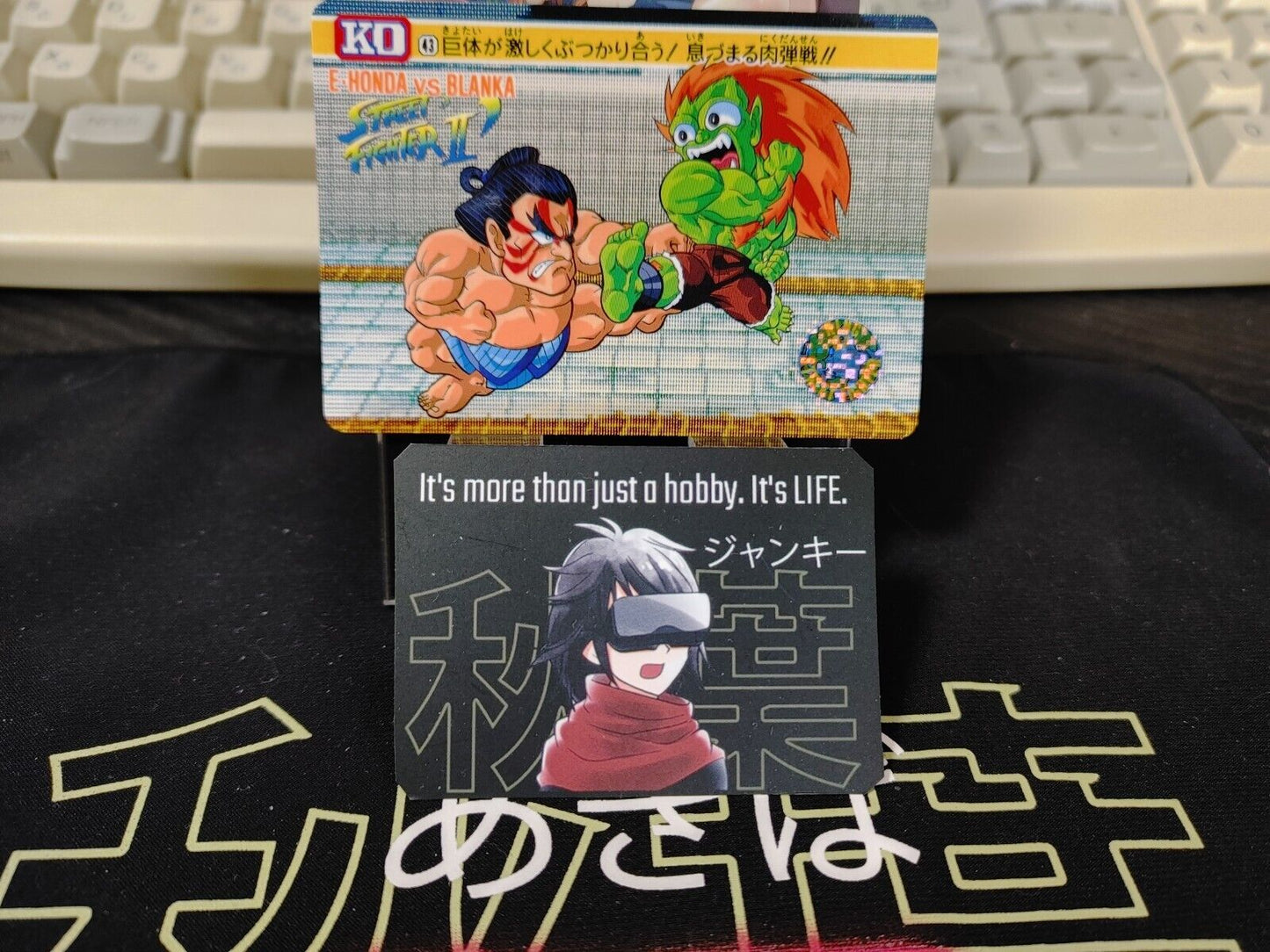 Street Fighter II Blanka Carddass Card #43 Japanese Retro Japan Rare