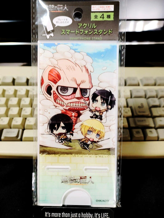 Attack on Titan Collectible Acrylic Design Smart Phone Stand GOODS JAPAN A