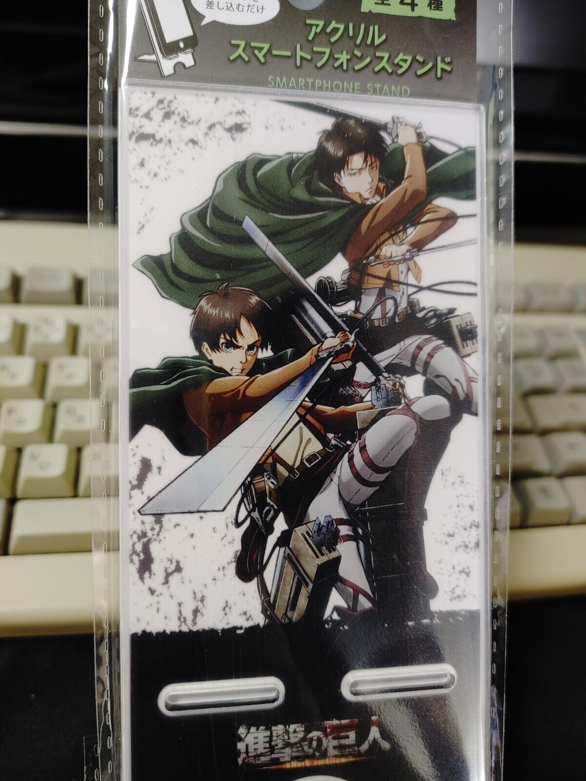 Attack on Titan Collectible Acrylic Design Smart Phone Stand GOODS JAPAN B