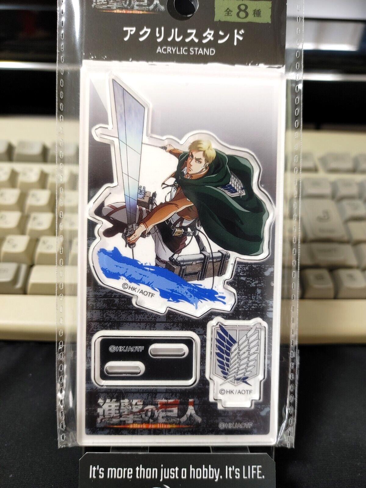 Attack on Titan Erwin Collectible Acrylic Character Stand GOODS JAPAN