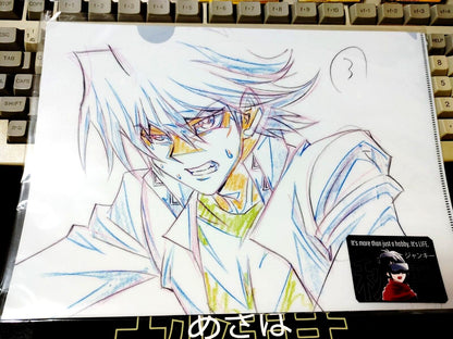 Yu-Gi-Oh 20th Anniversary Graphic Clear File Cel Design Joey Japan Release