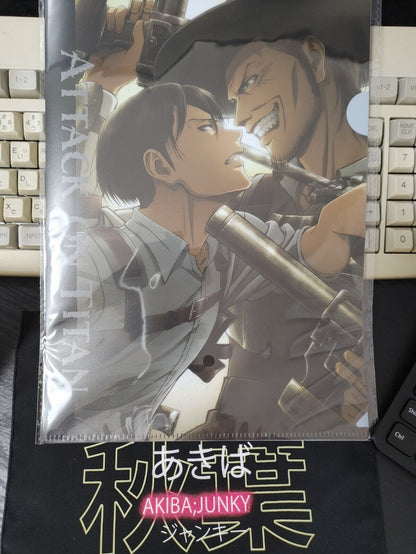 Attack on Titan Collectible  Design Clear File Design A GOODS JAPAN