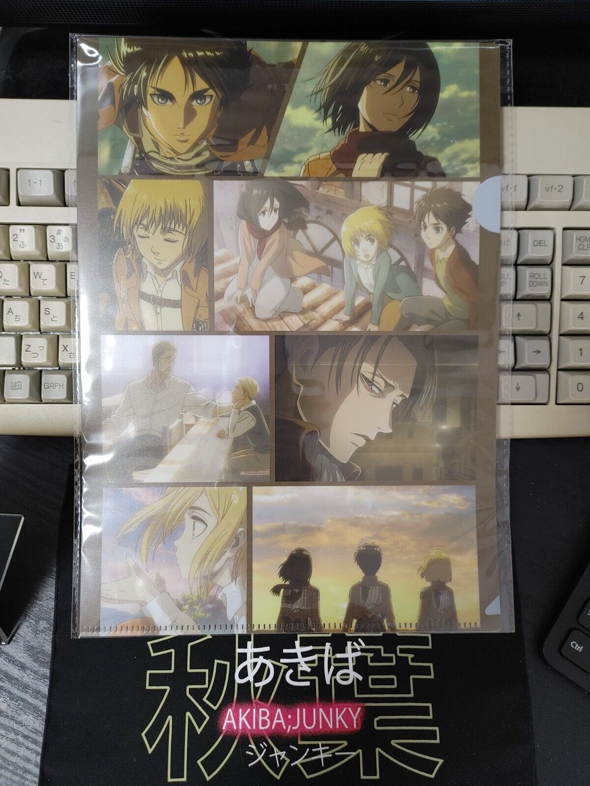 Attack on Titan Collectible  Design Clear File Design B GOODS JAPAN