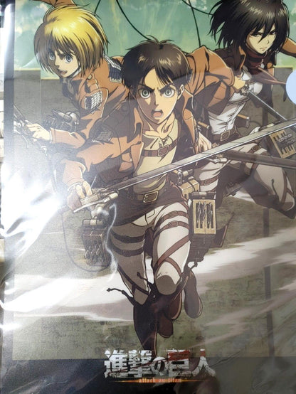 Attack on Titan Collectible  Design Clear File Design C GOODS JAPAN