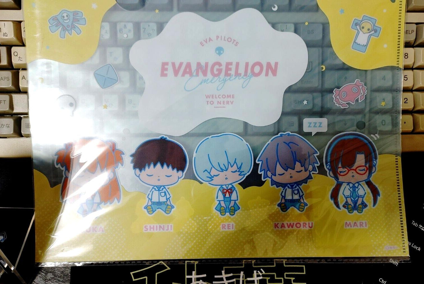 Evangelion Collectible  Design Clear File Design A GOODS JAPAN