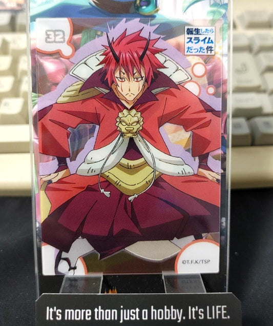 That Time I Got Reincarnated As A Slime Clear Card Collection Benimaru No. 32 JP