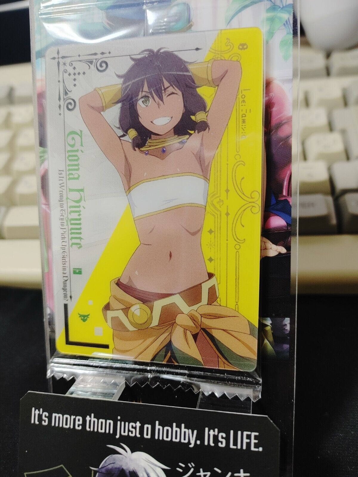 Is It Wrong To Pick Up Girls In A Dungeon Card Tiona Hiryute Japan Release