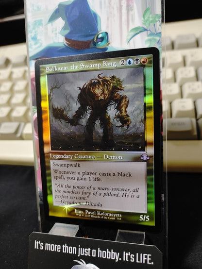 Sol'kanar the Swamp King Retro  FOIL Dominaria Remastered MTG Pack Fresh Japan